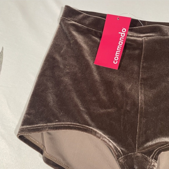 NWT Commando [ L/XL Large/XL ] Velvet High Waist Briefs in‎ Greige Brown - Picture 6 of 10